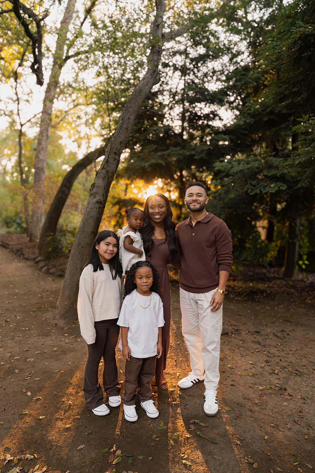 Family session, genuine connection