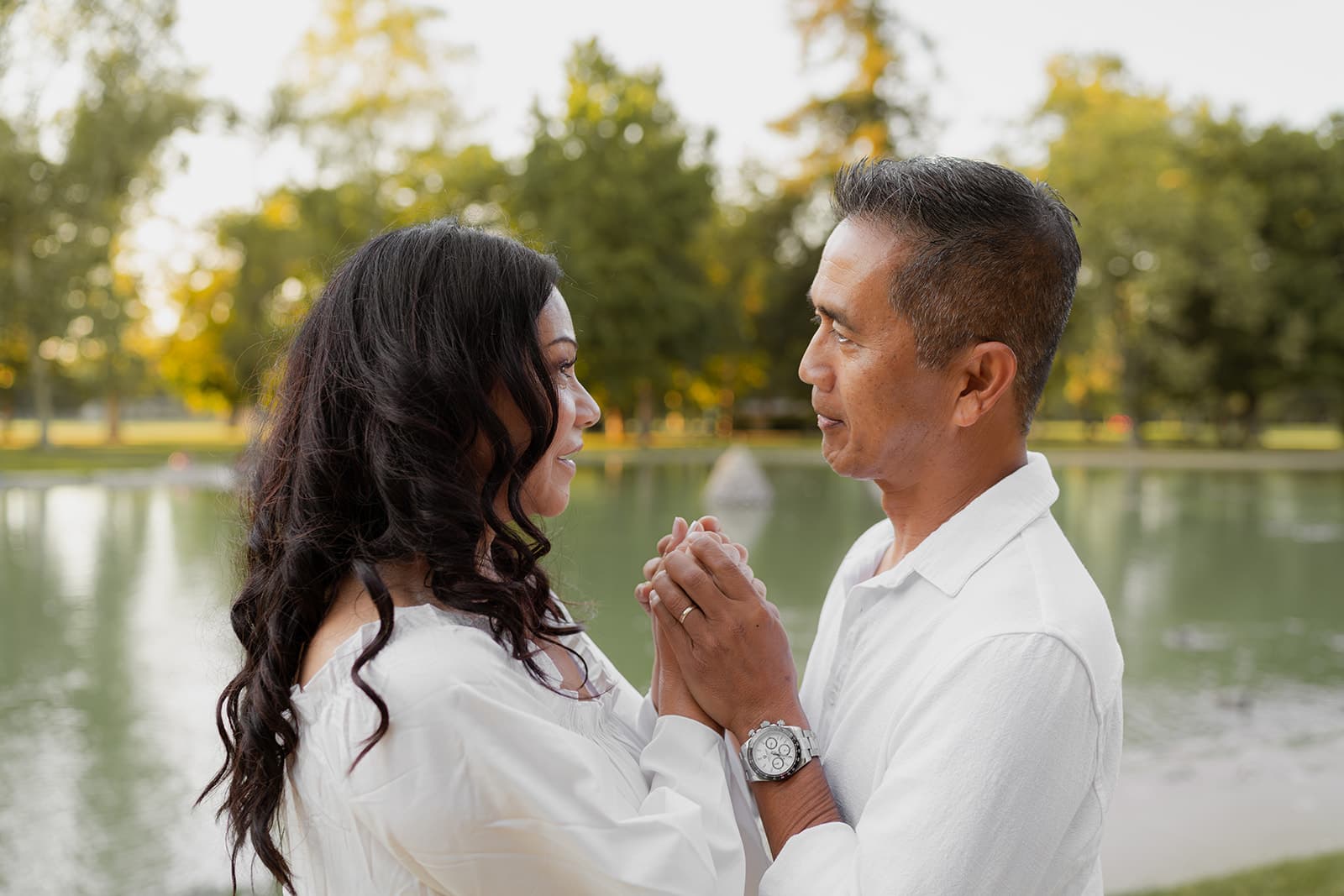 Family portrait, real moments